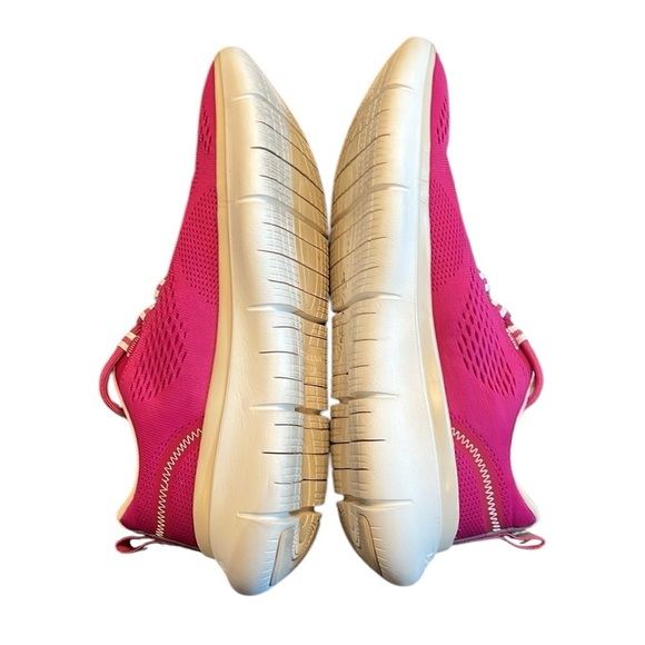 Cole Haan Zerogrand Journey Running Sneaker Shoe Fuchsia Pink Knit Athletic 9.5B - Picture 7 of 16